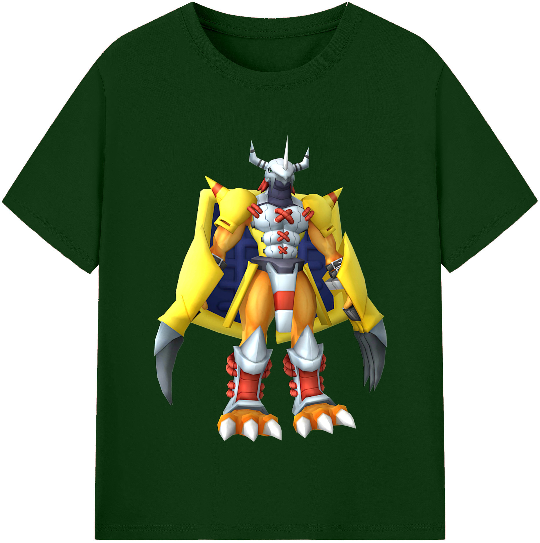 （画像用） Digimon デジタルモンスター/デジモン 綿100％半袖Tシャツ（フロントプリント）